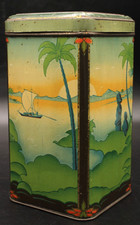 Alte Blechdose Cacao Korff Kolonial Era - Amsterdam