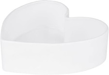 Räder Porzellan Herzschale, weiß, Porzellan - B-Ware
