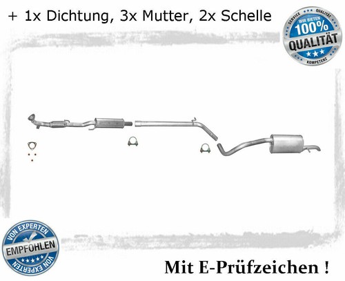 Auspuffanlage für fox 2 - auspuffanlage, vw