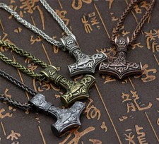 Wikinger halskette mjölnir - halskette,