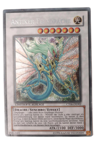 Sammelkarte antiker - yu-gi-oh!,