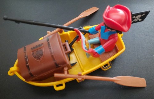 Playmobil pirat ruderboot - pirat,