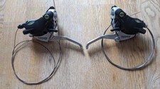 Shimano XT V-Brake Schalthebel und Bremsgriffe links und rechts