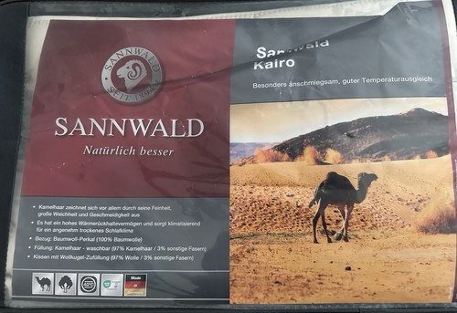 Sannwald kamelhaar steppbett - kamelhaar,