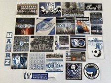 24 1. FC Magdeburg Aufkleber Ultras Hooligans Block U  Ostdeutschland Sammler
