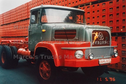 Lkw foto krupp zugmaschine - lkw,