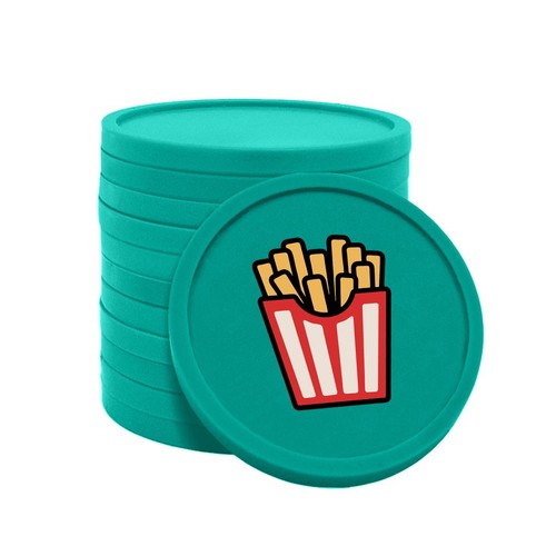 Wertmarken chips mit pommes - wertmarken,