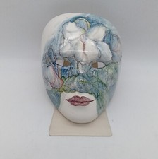 Vintage Keramik Maske mit