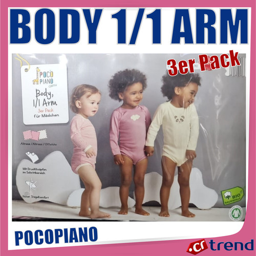 Pocopiano mädchen bodys - pocopiano,