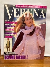 Verena 11 November 1989 Mode Maschen Ideen - mit Vorlagen