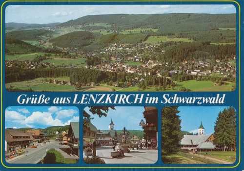 Lenzkirch mehrbildkarte - lenzkirch,