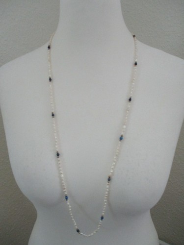 Vintage 80er biwa perlen kette - 80er,