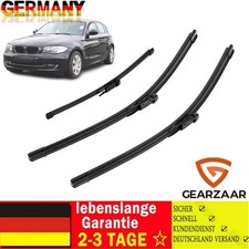 Wischerblätter Scheibenwischer Vorne + Hinten 61627138508 Für BMW 1er E81 E87