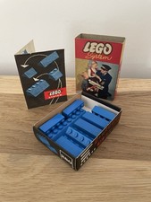 LEGO System 280 Blaue Steine Schachtel Mursten 50er Jahre BOX Vintage OVP