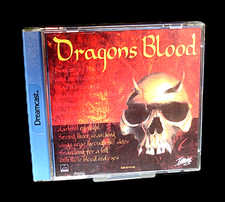Dragons Blood SEGA Dreamcast Spiel komplett CD ohne Kratzer