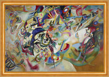 Composition VII Blaue Reiter Abstrakt Wassily Kandinsky Kunst A3 109 Gerahmt
