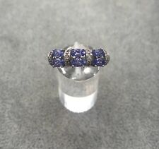 925/- Silberring, Amethyst, Markasit Gr. 66