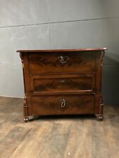 Antik Louis Philippe Mahagoni Herrenkommode Kommode von 1910 #89