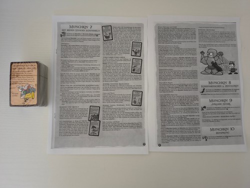 Munchkin mit beiden händen - munchkin,