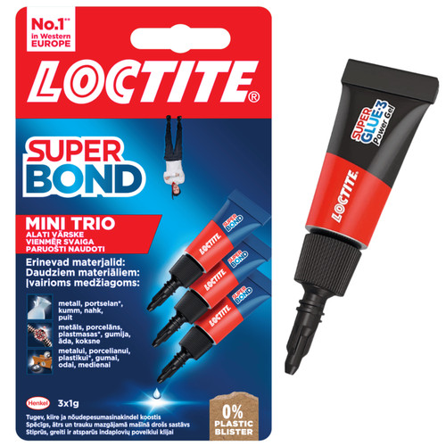Loctite superbond mini trio - loctite,