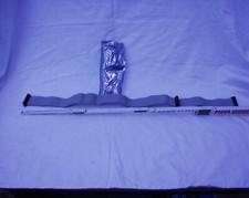 SCSI UW ULTRA WIDE KABEL CABLE 3x STECKER 68-POL U80 U160 INTERN 0,7M LANG