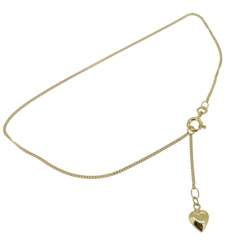 Frauen fußkette echt gold 333 - frauen,