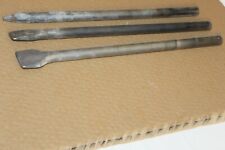 3-teiliges SDS Max Meißel Set 4000mm Spitzmeißel, Breitmeißel, Flachmeißel