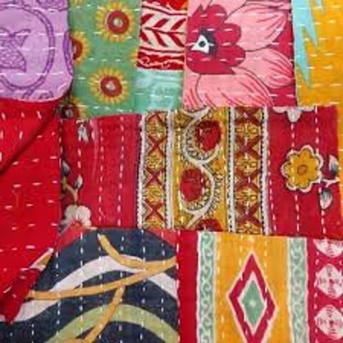 Vintage baumwolle kantha scrap - vintage,
