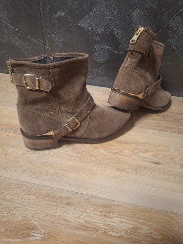 Wildleder stiefelette 40 - wildleder,