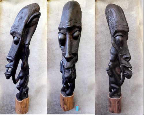 Makonde shetani protective - shetani, "protective