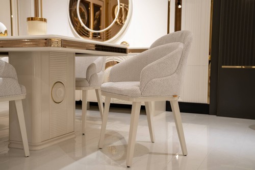 Elegante beige stühle - stühle, aus
