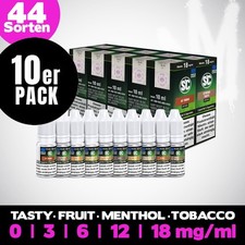 10x SC Liquids E-Liquid für