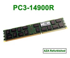 16GB MICRON PC3-14900R MT36JSF2G72PZ-1G9N1KG Server RAM Speicher #7087