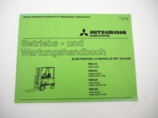 Mitsubishi FBC 15 20 25 30