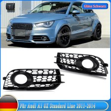 Glänz Schwarz Wabengrill Für