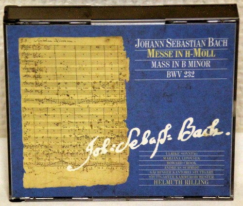 Bach messe h - cd, in