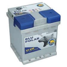 Autobatterie Bären 12V 44Ah 390A/EN Blu Polar Starterbatterie Wartungsfrei