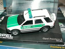 Opel Colection  Serie  " Opel Frontera B 1999-2003 Polizei "  Modell 1:43