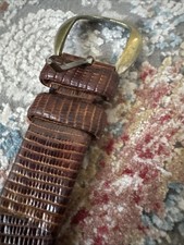 Krokodilleder Gürtel 2,5 cm-