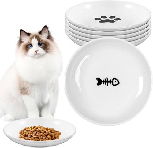 Katzennapf keramik flach - flach, 6