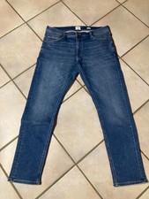 NEU MUSTANG HERREN OREGON SLIM SUPER-STRETCH W35/L32 DUNKELBL. 5-POCKET NP.89,99