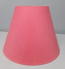 Lampenschirm Vintage Rot groß Lampen Schirm S 707