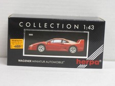 Ferrari F 40 in rot Box mit