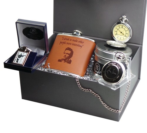 Johnny cash signed gift hamper - johnny,