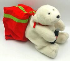 Coca Cola Eisbär Polar Bär Rucksack Stofftier Weihnachten Plüschtier Kuscheltier