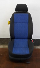 VW Lupo 6X Autositz Sitz vorn rechts Beifahrersitz  Stoff  schwarz  blau