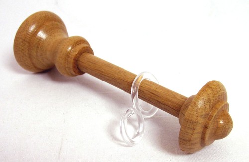 Stück raffhalter holz eiche - 1,