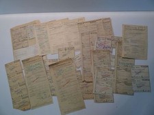 Deutsche Reichsbahn Fahrkarten Expresskarte Nur für Lehrzwecke - SELTEN !!!