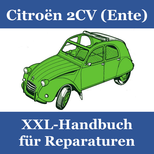 Xxl handbuch für citroën - citroën, 2cv
