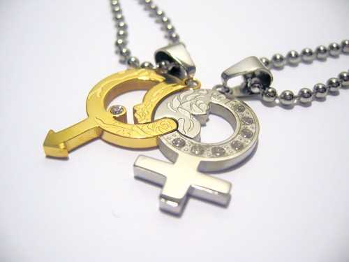 Partnerkette edelstahl - partnerkette,